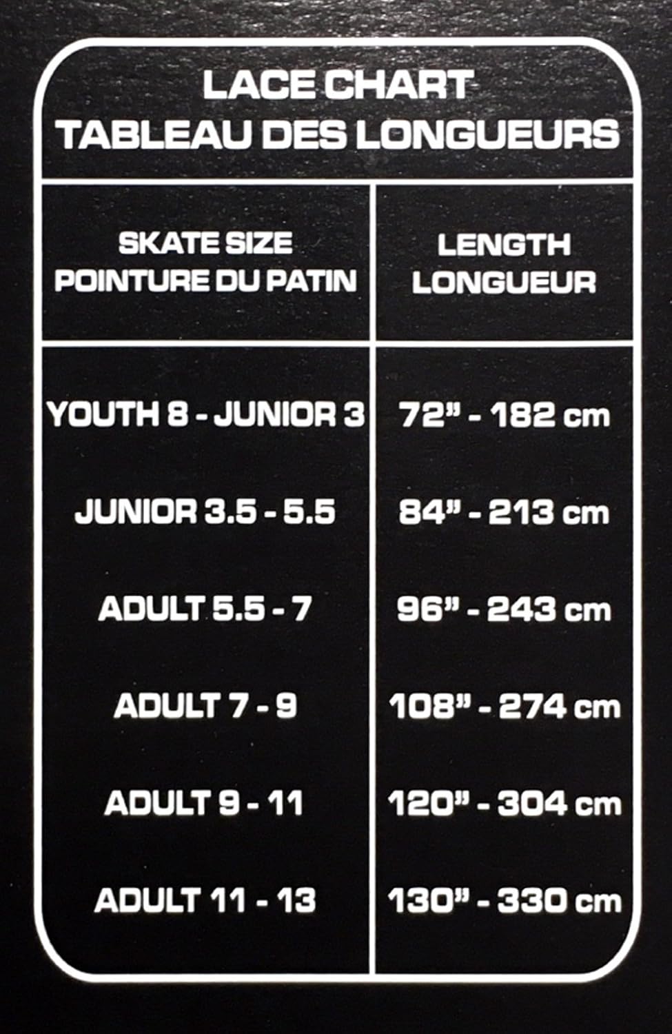 Elite Hockey PRO-X7 Wide Molded Tip Cotton Hockey Skate Laces (Color, Size Choice) : Sports & Outdoors