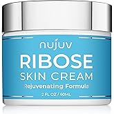 Ribose Anti-Aging Cream - Ribose Sugar for Skin - Rejuvenating Formula with D-Ribose, Hyaluronic Acid, and Vitamin E + B5 - Firming & Lifting Moisturizer - Made in USA - Day & Night - 2 oz
