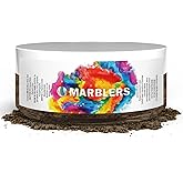 MARBLERS Brown Mica Powder [Wood Brown] 1oz (28g) | Cosmetic Grade | Epoxy Resin Pigment | Dye | Non-Toxic, Vegan, Cruelty-Free | Lip Gloss, Nails, Body Butter | Bath Bomb, Candle & Soap Making