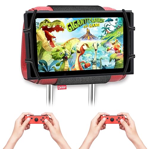 Qenker Switch Car Mount Holder, Car Headrest Mount Compatible with