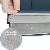 ProElife 13-Inch Laptop Sleeve Navy Canvas Case for MacBook Air 13.6 and Neo 13 view 5