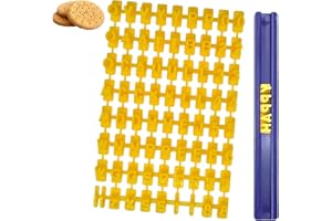 72 PCS Letter Stamps for Clay & Cookie: Alphabet Stamp Set with Holder - Fondant Embosser Cutter, DIY Baking Tools for Biscui