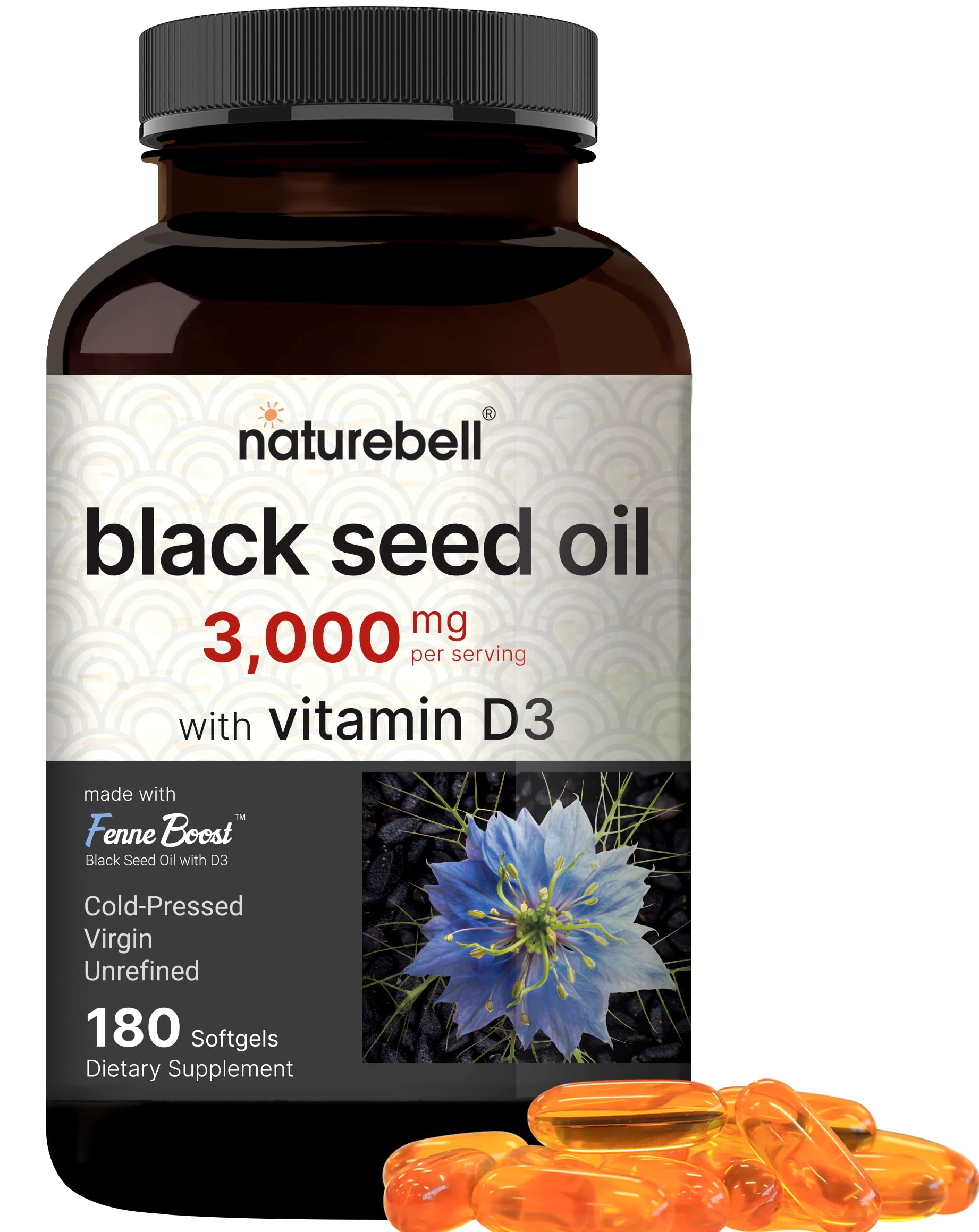 Black Seed Oil with Vitamin D3