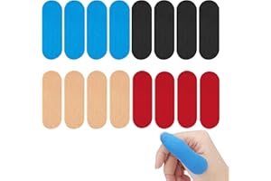 Quxddy 100Pcs Bowling Finger Tape for Bowlers, Bowling Thumb Tape, Bowling Tape for Fingers, Bowling Ball Tape, Bowling Thumb Sock Bowling Tape Thumb Sports and Fitness