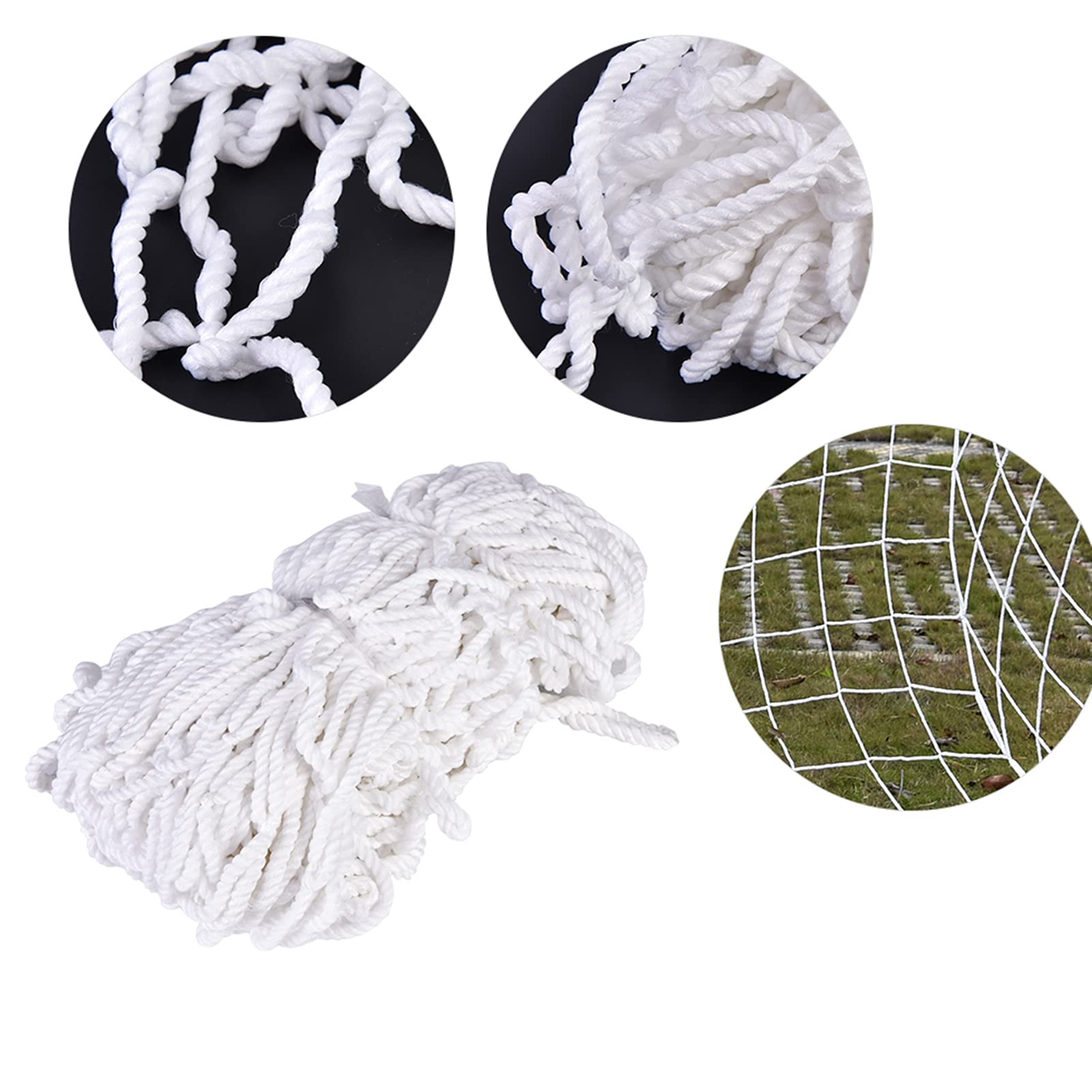 Portable Football Goal Net,KIMISS Soccer Goal Net & Football Training Net - 8 x 4ft Goal Netting for Indoor and Outdoor Use, Easy Setup and Folding Design