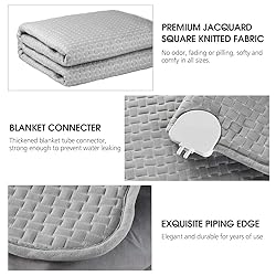 MERRY HOME Water Heated Mattress Pad, Electric