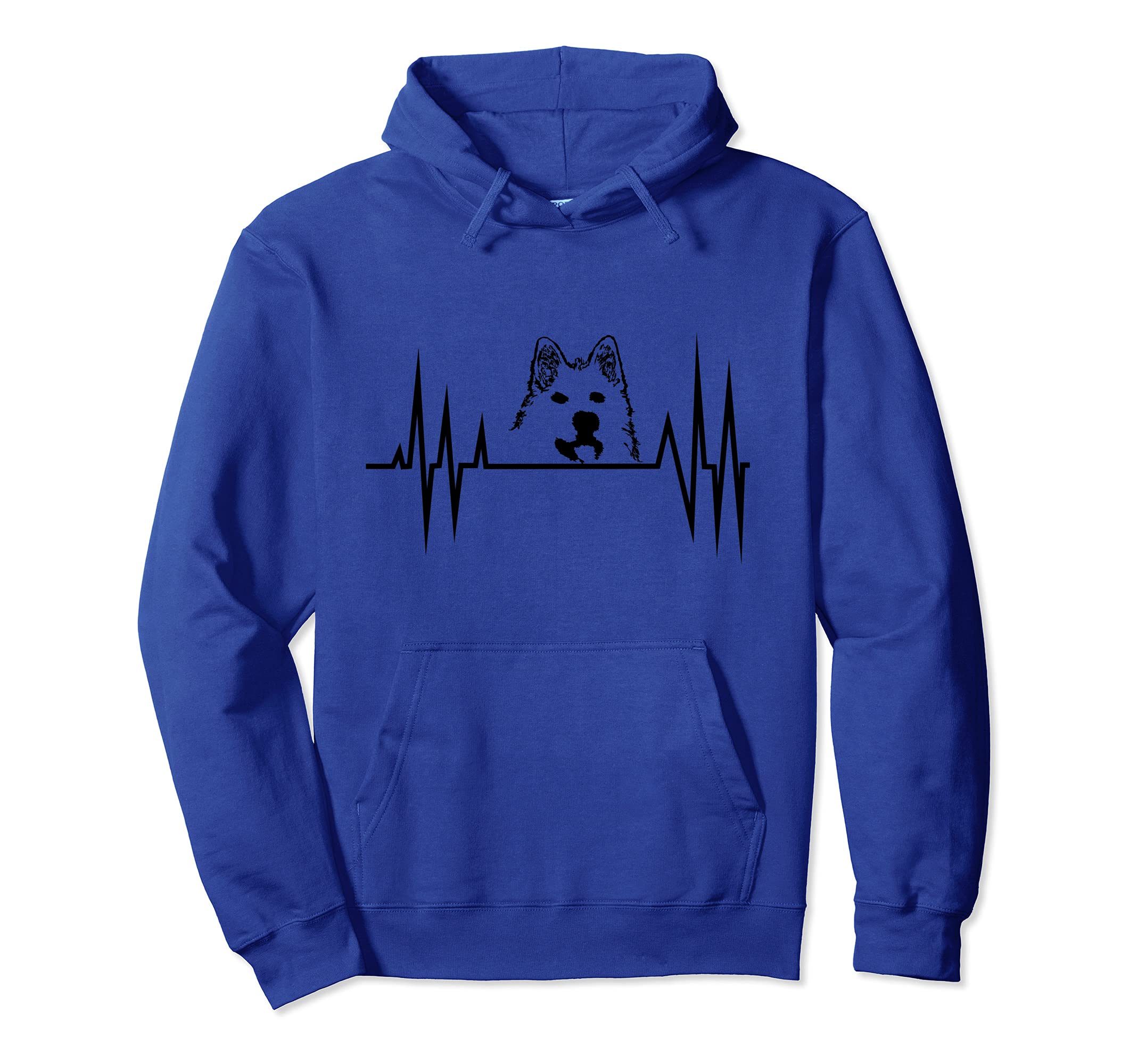 CHEBO, DOG, HEART LINE Pullover Hoodie