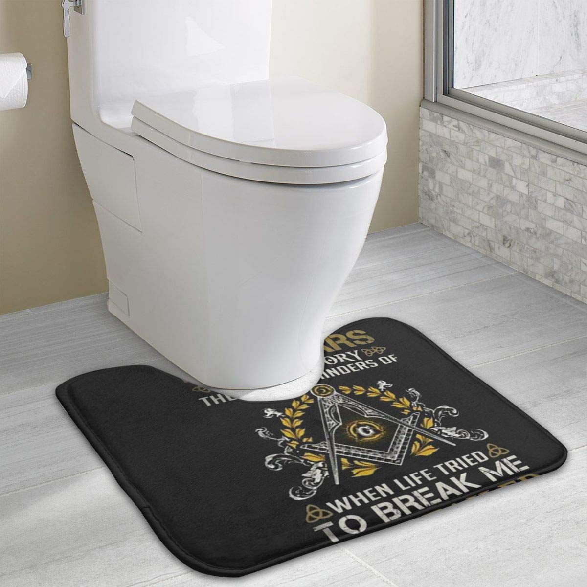 Amazon Com Gomop Contour Non Slip Toilet 4049 My Scars But Failed