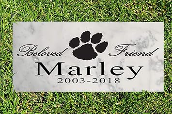 headstone for dog amazon