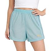 PUMA Girls Athletic Shorts - Double Mesh Active Performance Girls Dolphin Shorts for Play and Outdoor Activities