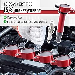Pindex 6 Pack Ignition Coils and Iridium Spark