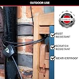 Master Lock Python Cable Lock 1.8 m Adjustable Security Cable 4 Keys view 3