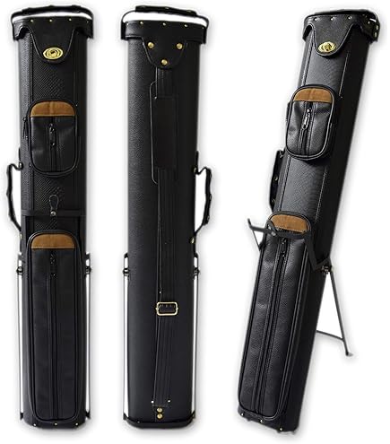 3x5 Pool Cue Case With Stand 3x5 Pro Pool Cue Case - Holds 3 Butts & 5 ...