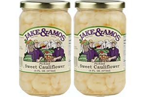 Jake & Amos - Sweet, Pickled Cauliflower/ 2 - 16 Oz. Jars