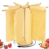 Stable Rotary Wood Pasta Drying Rack - Large Noodle