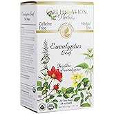 Celebration Herbals Organic Eucalyptus Leaf Tea Caffeine Free -- 24 Herbal Tea Bags