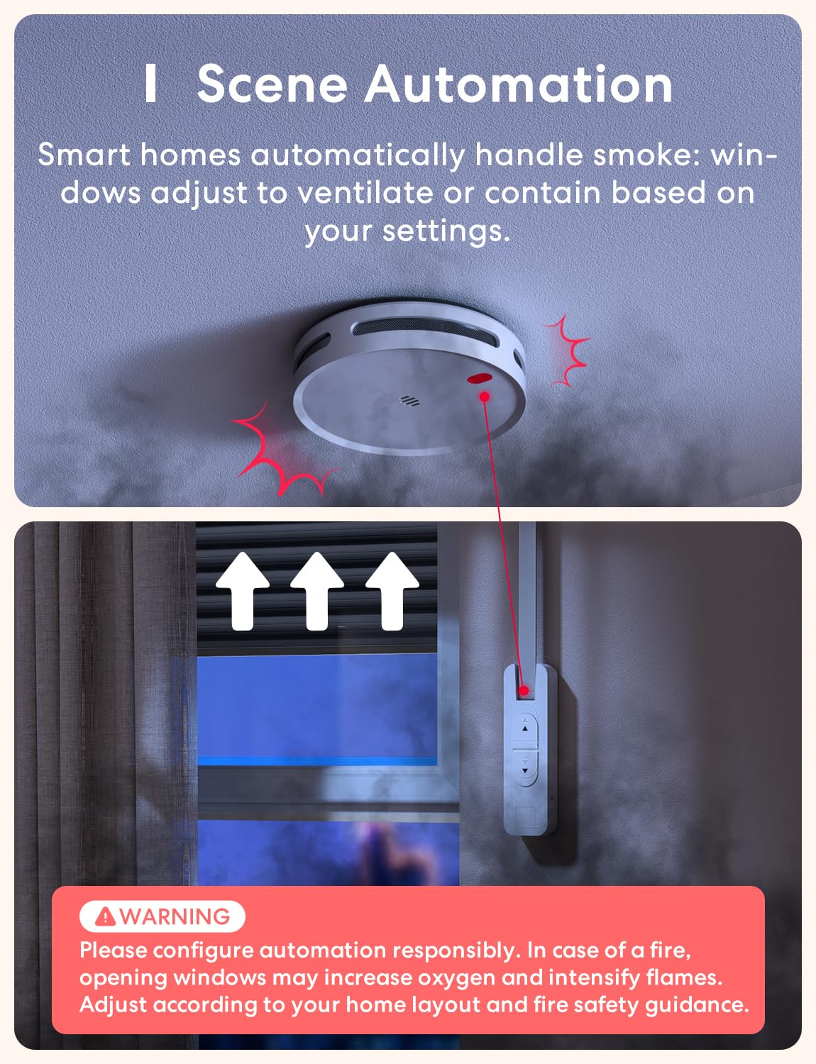 Meross Matter Rolladen Gurtwickler Elektrisch Unterputz (max. 45 kg, 6 m²), Smart Home Rolladenantrieb mit Zeitautomatik und Sprachsteuerung, kompatibel mit Apple HomeKit, Alexa, Google Home 5