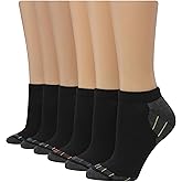Hanes Women's 6-Pair Comfort Fit No Show Socks