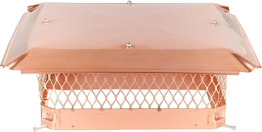 Amazon Com Draft King Cp1818 Bolt On Copper Single Flue Chimney