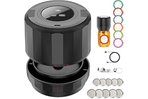 UNERVER Mason Jar Vacuum Sealer - Electric Vacuum Sealer for Jars with Mouth and Regular Mason Lids, Vacuum Sealing Machine K