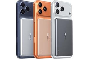 TORRAS MiniMag Power Bank, Ultra Slim 5,000mAh Wireless Portable Charger with USB-C Cable, Fast Charging iPhone Air Magnetic Battery Pack, Compatible for iPhone 17/16/15/14/13/12, Glacier Gray