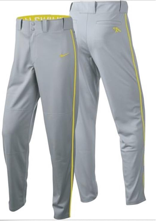 Nike Boys Swingman DriFIT Piped Baseball Pants (Grey