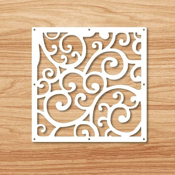 Yizunnu 12Pcs/Set Room Hanging Screen Divider Panels Home