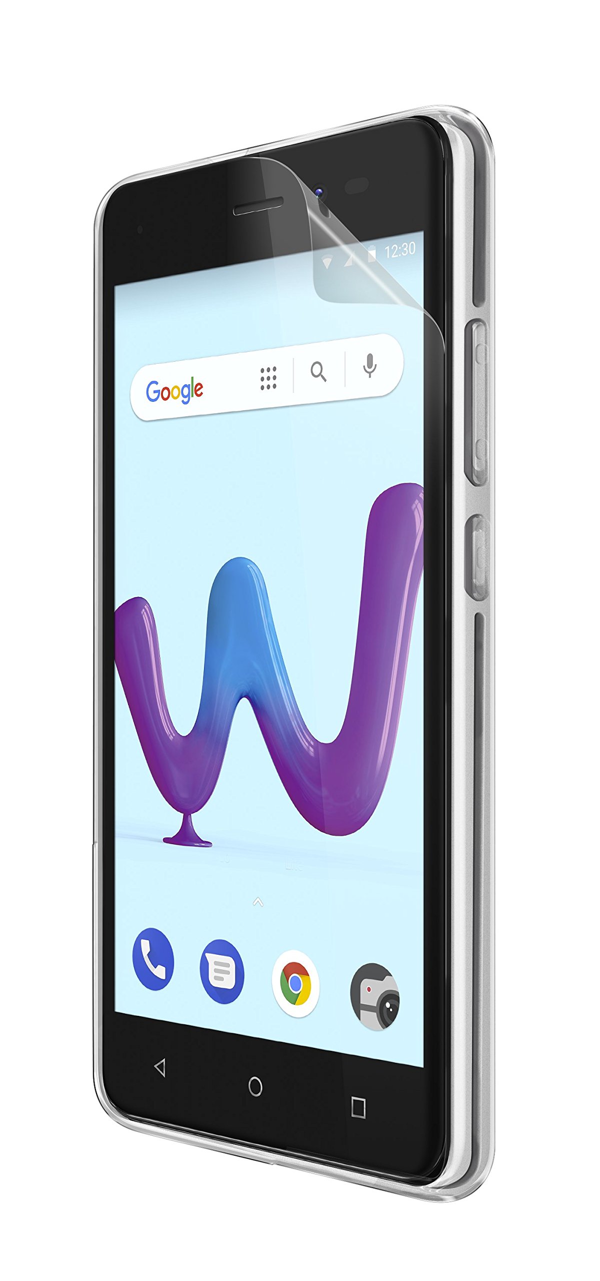 Wiko Soft Case with Screen Protector for Sunny 3 Transparent