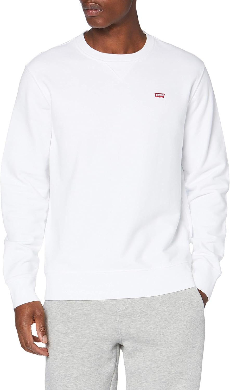 white levis sweatshirt