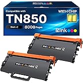 TN850 Toner Cartridges 2 Pack Compatible Replacement for Brother TN-850 TN820 TN-820 for MFC-L5800DW MFC-L5900DW MFC-L5850DW