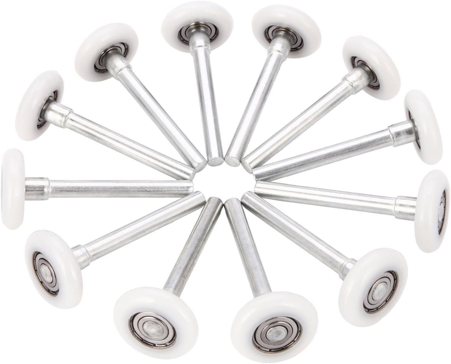 6200Z Precision Sealed Bearing Garage Door Rollers - 10 Pack