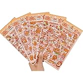 30 Sheets Cute Capybara Stickers for Girls Kawaii Panda Stickers Waterproof Cartoon Animal Stickers DIY Decorative Adhesive Sticker for Phone Case Stationery Party Gifts (Capybara)