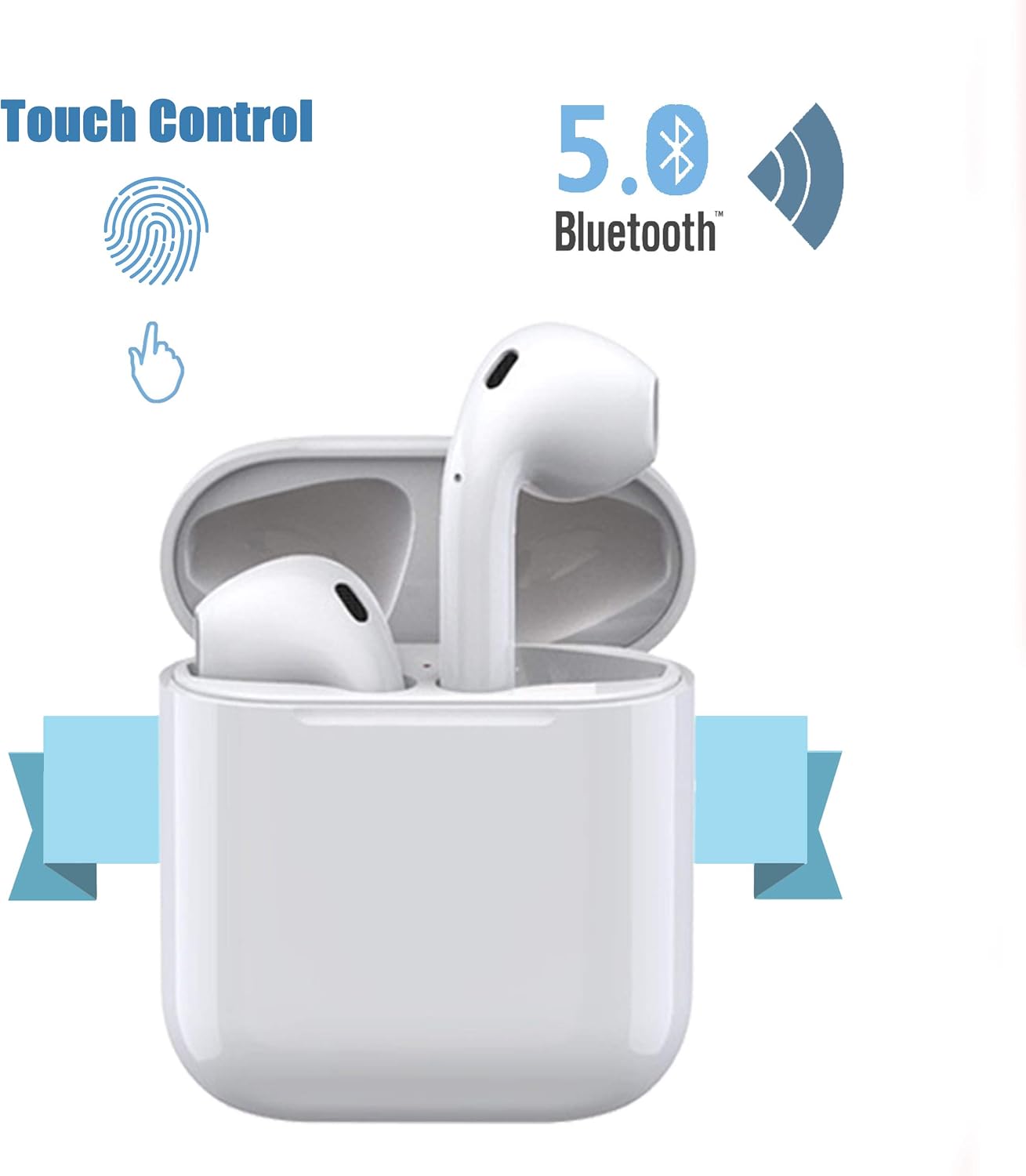 Giochi e giocattoli Auricolare Bluetooth,Cuffia Wireless,24h Playtime con  Scatola di Ricarica Rapida,3D Stereo con HD Mic Auricolari Senza Fili  Cuffie Sportive per Apple AirPods y Android urban-earth.co.uk