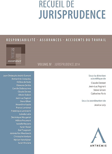 Download Recueil de jurisprudence du Forum de l'assurance: Volume IV PDF