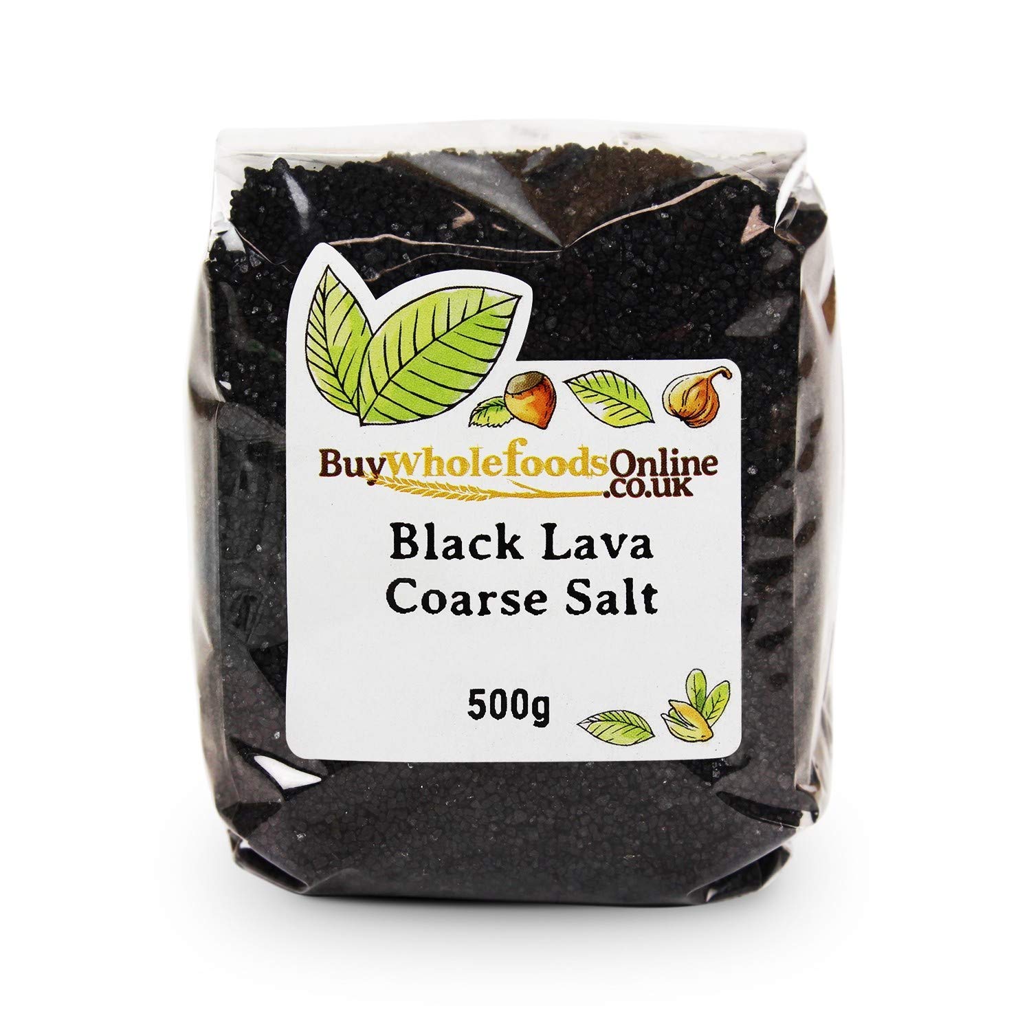 Black Lava Coarse Salt 500g (Buy Whole Foods Online Ltd.) Amazon.co.uk