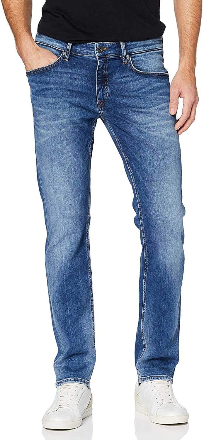 Marc O'Polo Herren M21921312132 Slim Jeans, Blau (Authentic Mid 050