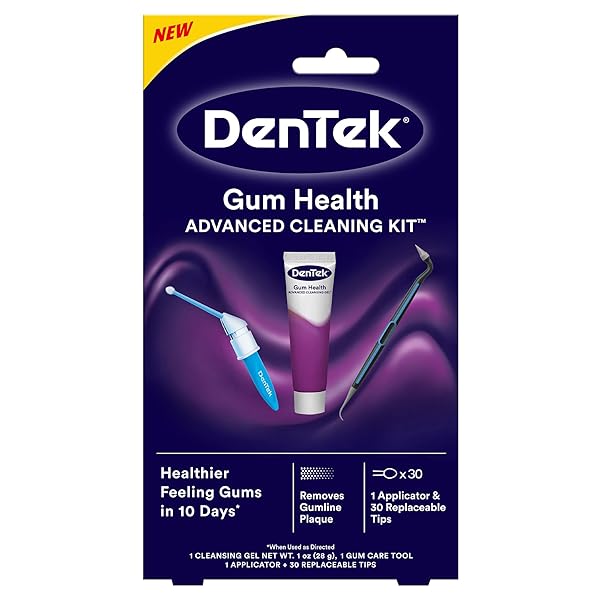 DENTEK GUM HEALTH ADVANCED CLEANING KIT, ORAL CARE...