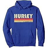 Retro Hurley Home State Cool 70s 80s Style Sunset Pullover Hoodie
