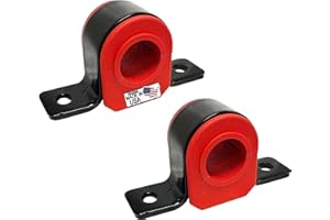 Suspension Dudes 4 PC Front Sway Bar Stabilizer Bracket + Bushing Kit FITS 4WD F-250, F-350, F-450, F-550 1999-2006, K80201 Bushings Made In USA, 32 MM Bar