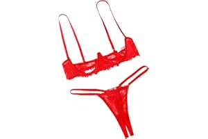 Avidlove Sexy Lingerie Set for Women Lace Bra and Panty Set Underwire Lingerie Set S-XXL