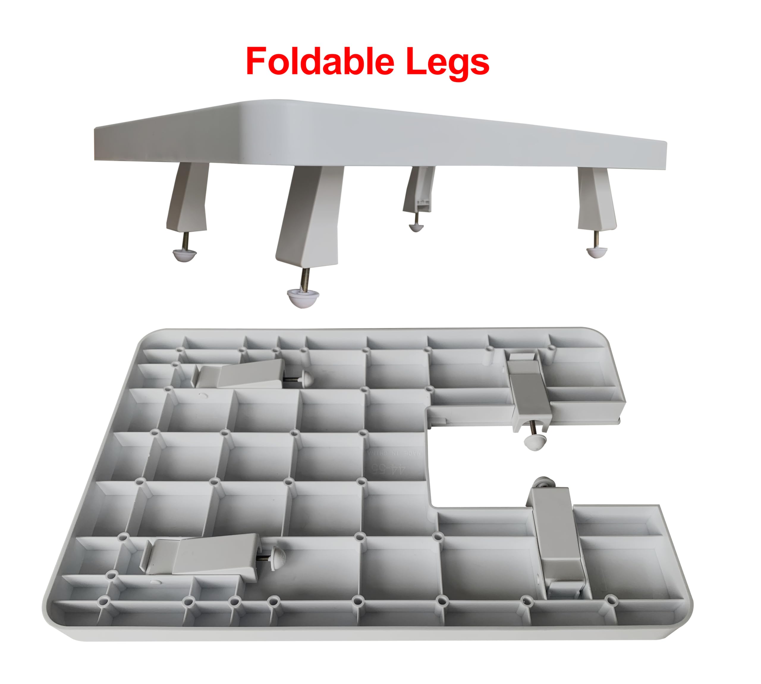 Sewing Machines Extension Table Compatible with Singer Brand 44S, 4411, 4423, 4432, 4452, 5511, 5523, 5532, 6335 Heavy Duty Sewing Machines (Grey)