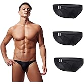 Maiclaice Men's Bikini Comfort Ice Silk Underwear Low Rise Briefs