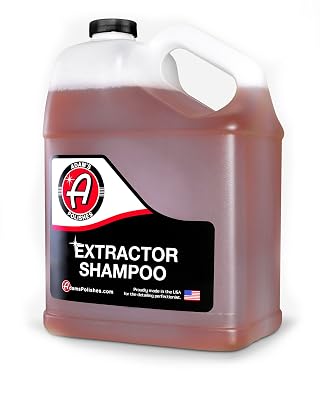 Adam's Polishes Carpet Extractor Shampoo - Best Vehicle Carpet Detailing Concentrate, Safe Car Flooring Wash For Heated Carpet Extractor, Powerful Floor Cleaning Soap - Low Foam, Citrus Scent
