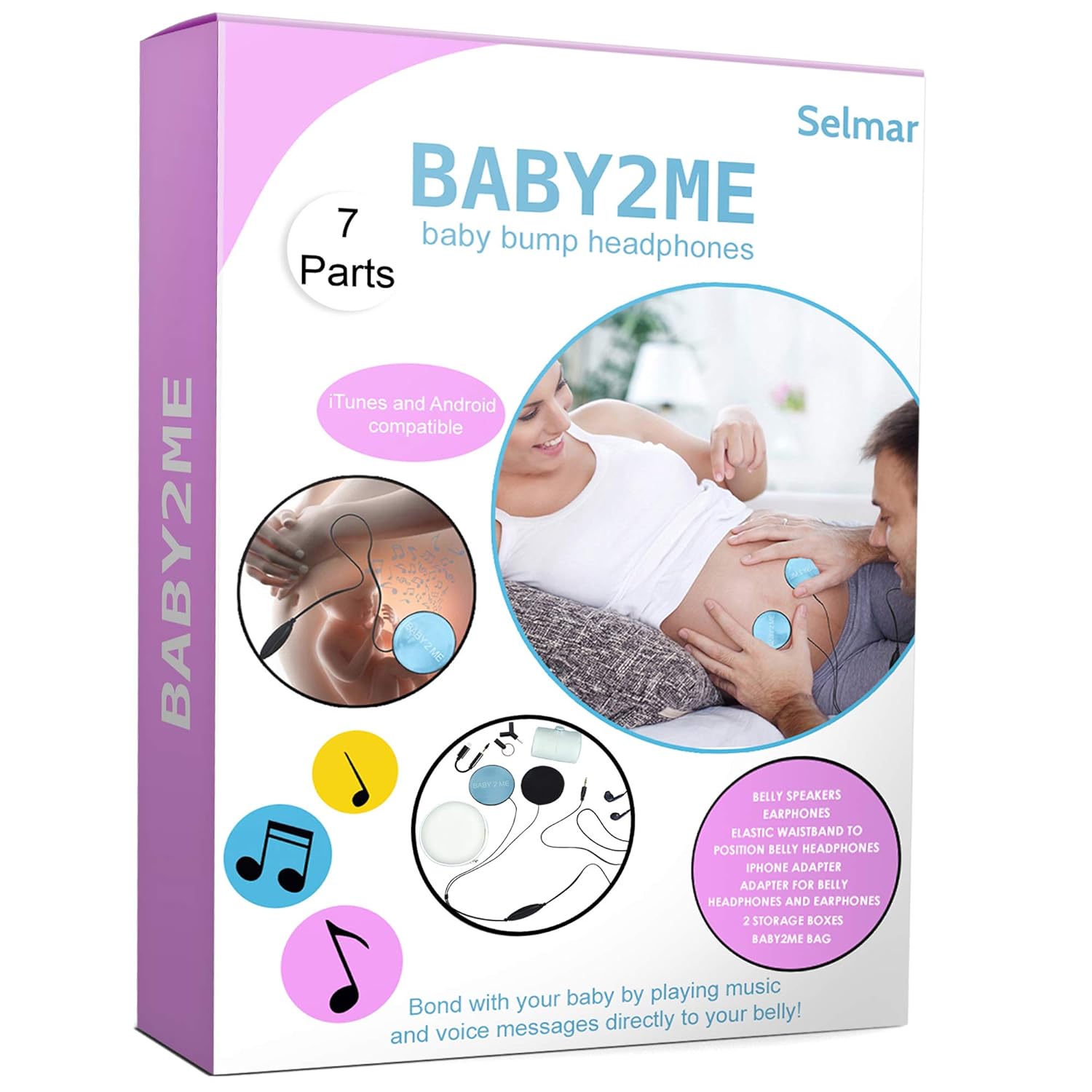 baby belly headphones