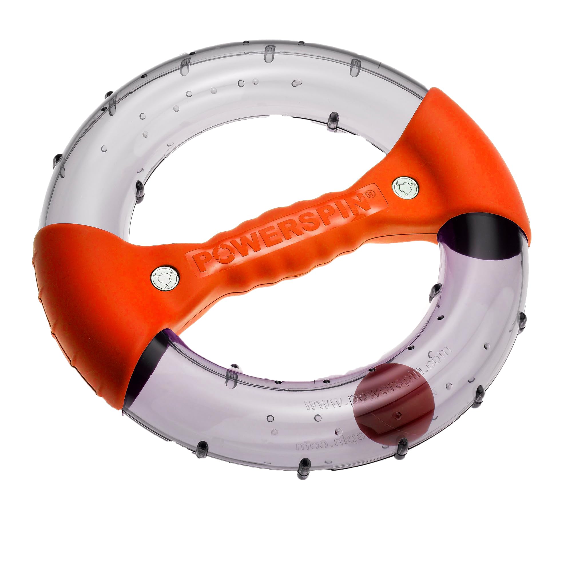 New Powerspin Evo Arm, Tricep & Shoulder Workout (Grey/Orange)