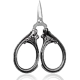 BIHRTC Small Scissors Embroidery Scissors Stainless Steel Sharp Tip Scissors Craft Shears Scissors for Cutting Paper Needlewo