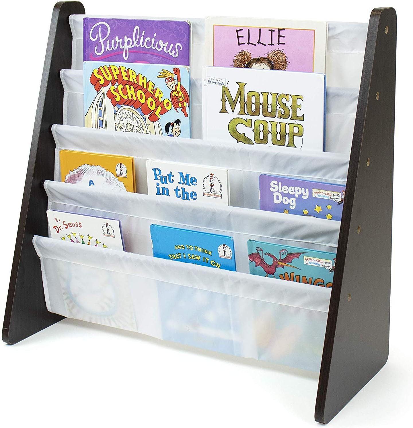amazon.com: industrial end table 2-tier side table-black