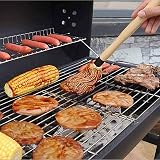 YFWOOD 18 Inch Barbecue Basting Mop with 3 Replacement Heads Wooden Handle view 6