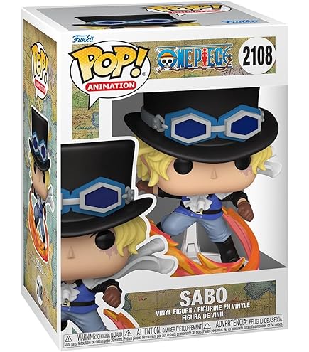 Amazon.com: POP One Piece - Sabo Funko Vinyl Figure (Bundled with
