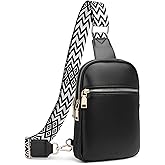 DIOMO Anti Theft Small Sling Bag for Women Cross Body Bag Trendy, RFID Fanny Packs Vegan Leather for Women Travel Belt Purse
